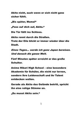 Read Akito und der kleine Wolf  1 Page 5 in German