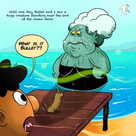 Read Stinky Fish Boy  1 Page 3 in English