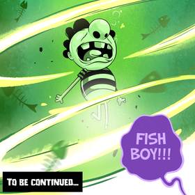 Read Stinky Fish Boy  1 Page 8 in English
