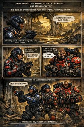 Read A Nova Sol Story - Legacy of the Stars Book VI Zone Red - Delta  1 Page 2 in English