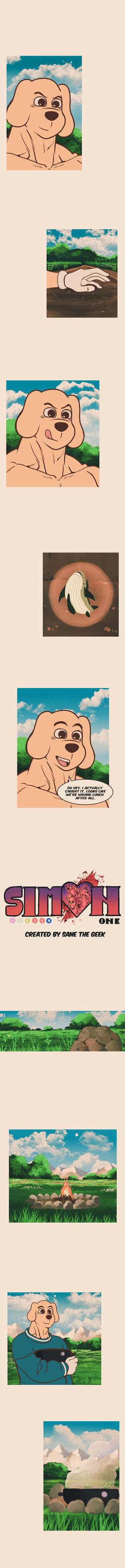 Read SIMON  1 Page 2 in English