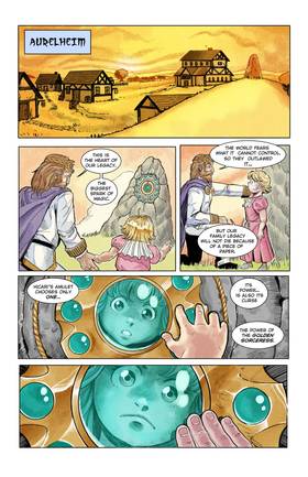 Read The Golden Sorceress #1  1 Page 4 in English