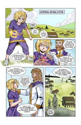 Read The Golden Sorceress #1  1 Page 5 in English