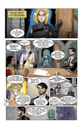Read The Golden Sorceress #1  1 Page 8 in English