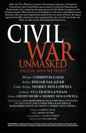 Read Civil War: Unmasked (2026)  1 Page 2 in English