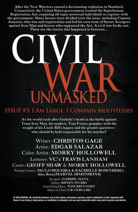 Read Civil War: Unmasked (2026)  3 Page 3 in English