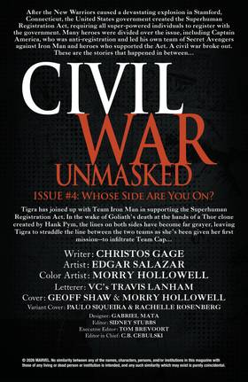 Read Civil War: Unmasked (2026)  4 Page 3 in English