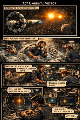 Read Phantom Space: The Long Shadow  1 Page 1 in English