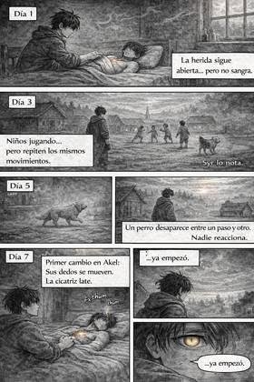 Read LA HERIDA DEL MUNDO   9 Page 1 in Spanish