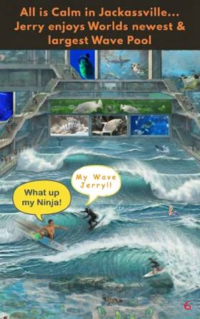 Read Jerry Denning The Blurr of a man  1 Page 6 in English