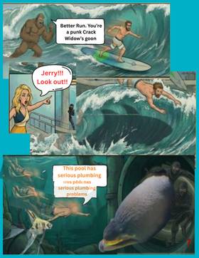 Read Jerry Denning The Blurr of a man  1 Page 7 in English
