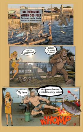 Read Jerry Denning The Blurr of a man  1 Page 8 in English