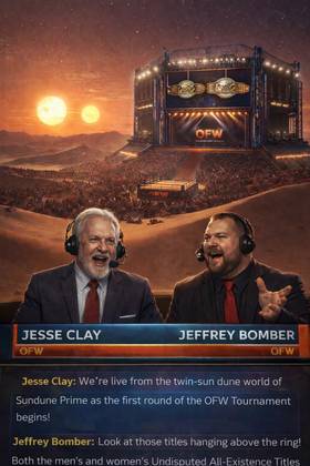 Read OFW OMNIVERSE FANTASY WRESTLING   1 Page 1 in English