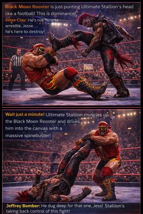 Read OFW OMNIVERSE FANTASY WRESTLING   1 Page 5 in English