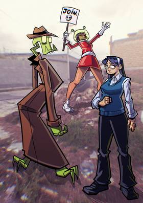 Read Alien Cultspiracy  5 Page 3 in English