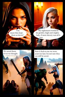 Read Lesbian Warriors of the Dying Earth  2 Page 8 in English