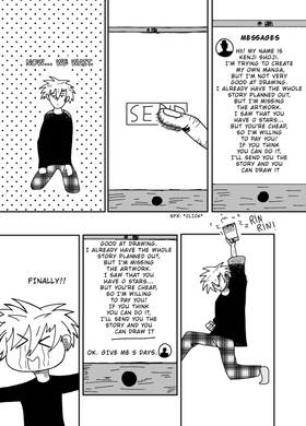 Read RENT-A-MANGAKA!  1 Page 6 in English