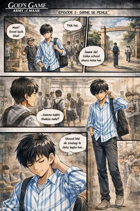 Read GOD'S GAME :- ARMY OF MAAR  1 Page 1 in Hindi