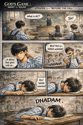 Read GOD'S GAME :- ARMY OF MAAR  1 Page 6 in English