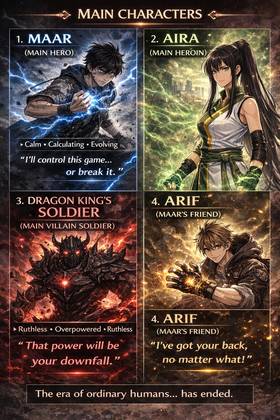 Read GOD'S GAME :- ARMY OF MAAR  1 Page 2 in English