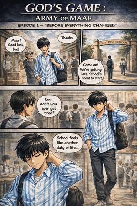 Read GOD'S GAME :- ARMY OF MAAR  1 Page 5 in English