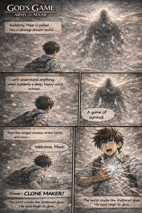 Read GOD'S GAME :- ARMY OF MAAR  1 Page 8 in English