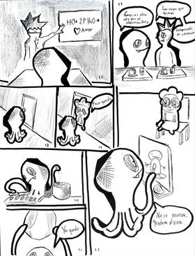 Read El pulpo y la abuela   1 Page 3 in Spanish