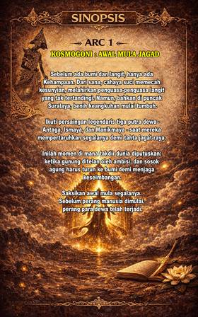 Read WAYANG SAGA : THE CHRONICLE OF THE ANCIENT GODS  1 Page 3 in Indonesian