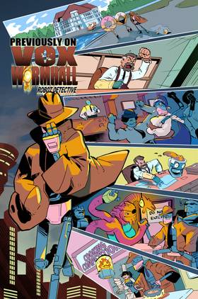 Read Vox Wormhall: Robot Detective  1 Page 2 in English