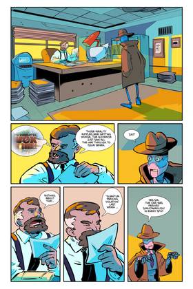Read Vox Wormhall: Robot Detective  1 Page 4 in English