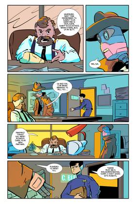 Read Vox Wormhall: Robot Detective  1 Page 5 in English
