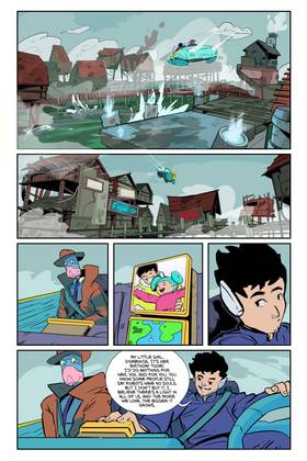 Read Vox Wormhall: Robot Detective  1 Page 9 in English