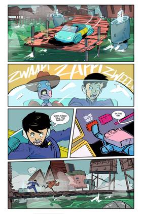 Read Vox Wormhall: Robot Detective  1 Page 10 in English
