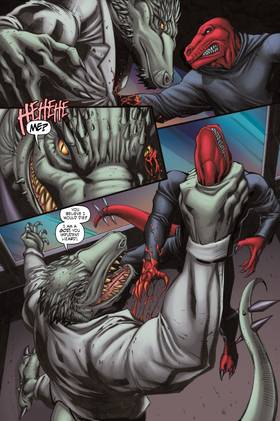 Read Babes, Gore and Dinosaurs  6 Page 3 in English