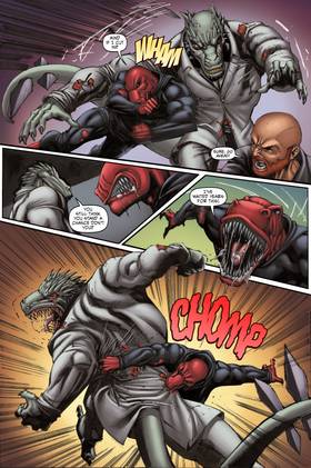 Read Babes, Gore and Dinosaurs  6 Page 9 in English