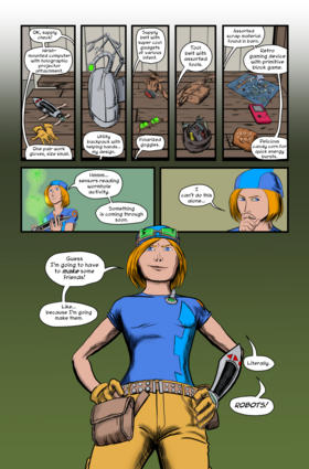 Read Gear Girl  1 Page 8 in English
