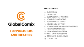 Read GlobalComix for Publishers and Creators  1 Page 1 in English