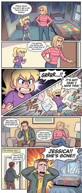 Read Karen's Crash out Escape   1 Page 1 in English