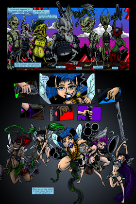 Read Combat Fairies  1 Page 9 in English