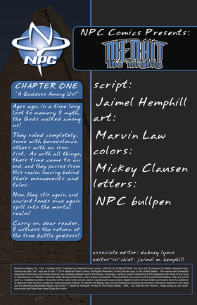 Read Menhit the Mighty  1 Page 2 in English