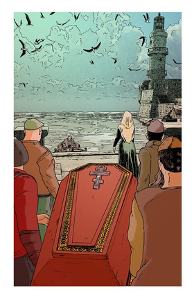 Read The Isle of the Dead, A Short Graphic Fiction  1 Page 3 in English