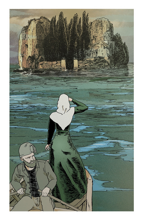 Read The Isle of the Dead, A Short Graphic Fiction  1 Page 8 in English