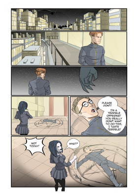 Read Demon Hunter Raven Color Edition  1 Page 5 in English