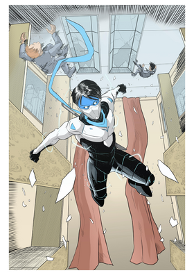 Read Demon Hunter Raven Color Edition  1 Page 6 in English