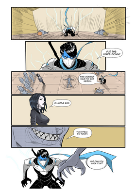 Read Demon Hunter Raven Color Edition  1 Page 7 in English