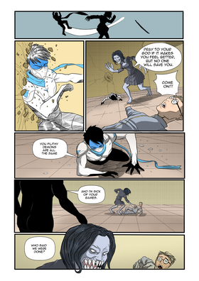 Read Demon Hunter Raven Color Edition  1 Page 10 in English