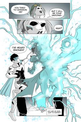 Read Demon Hunter Raven Color Edition  15 Page 7 in English