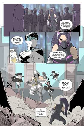 Read Demon Hunter Raven Color Edition  15 Page 9 in English