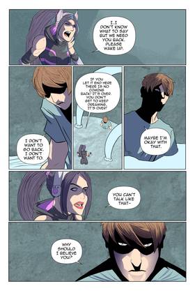 Read Demon Hunter Raven Color Edition  16 Page 3 in English