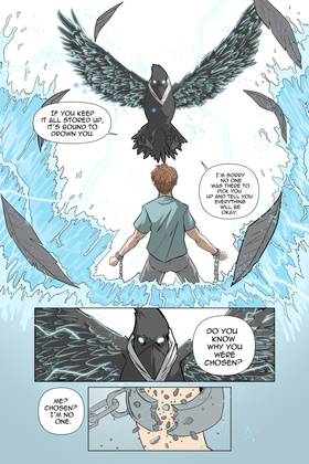 Read Demon Hunter Raven Color Edition  16 Page 5 in English